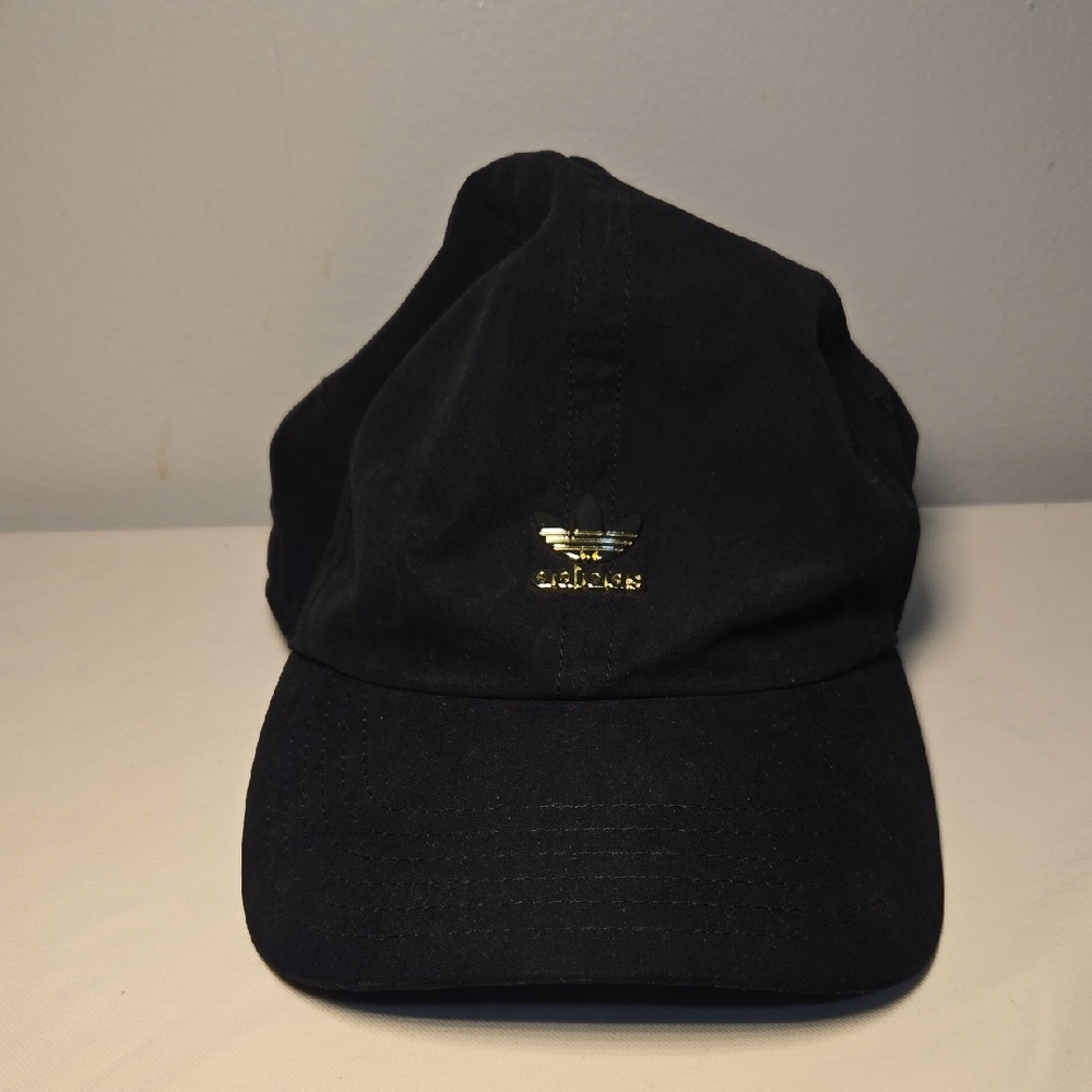 Adidas Black Cap with White Logo